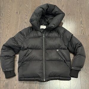 Soia & Kyo black puffer jacket Small